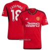 Camisola Manchester United Casemiro 18 Homen Equipamento 1ª 23/24